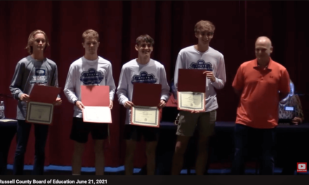 Russell County Board of Education, June 21, 2021