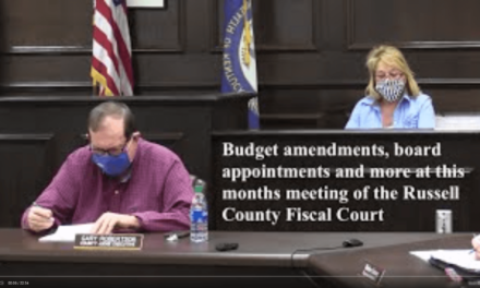 Russell County Fiscal Court, February 8, 2021.