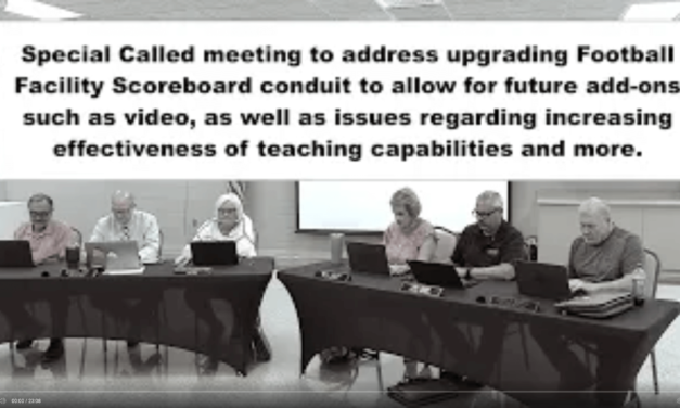 Russell County Board of Eduction special called meeting, July 27, 2023
