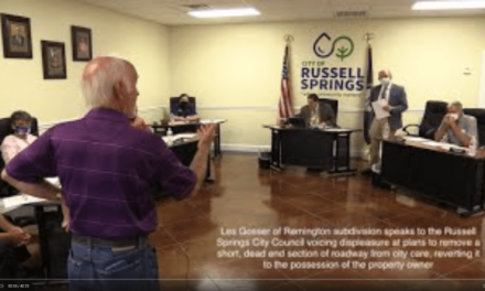 Russell Springs City Council August 13, 2020