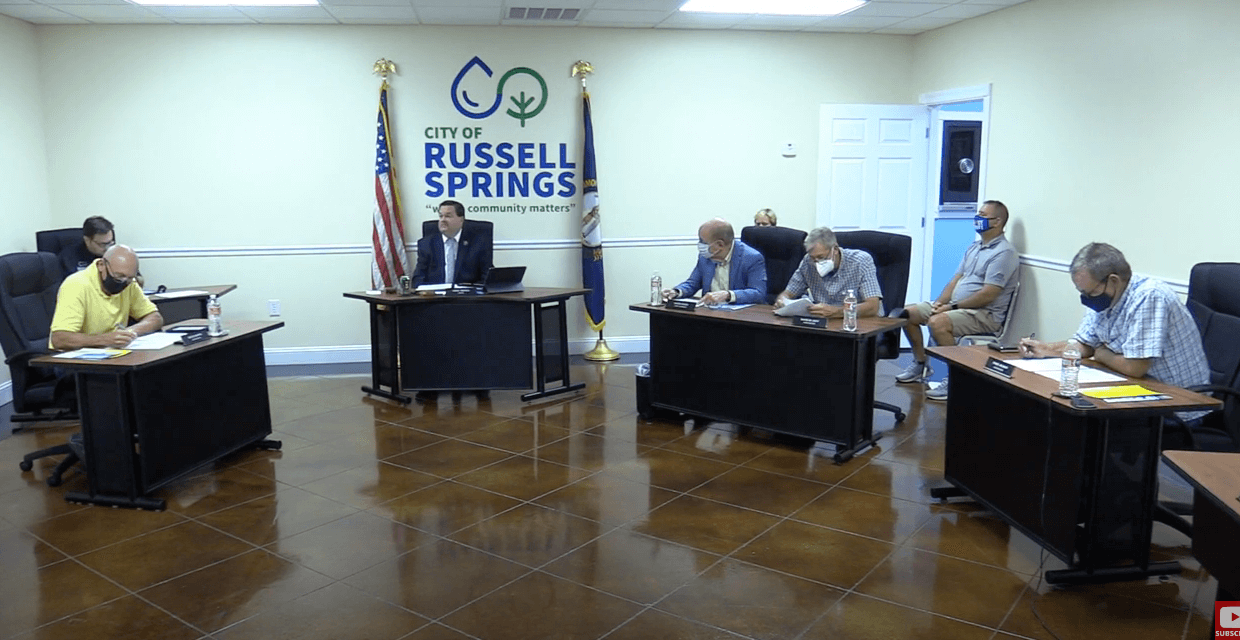 Russell Springs City Council September 10, 2020