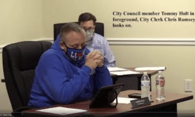 Russell Springs, Kentucky, City Council meeting. Nov 12, 2020