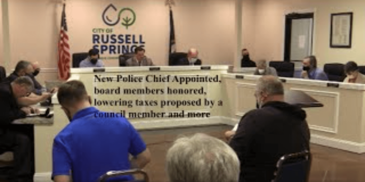 Russell Springs City Council, March 11, 2021