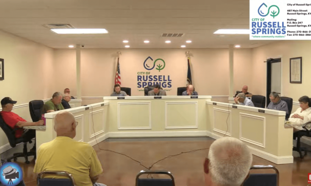 Russell Springs City Council August 11, 2022