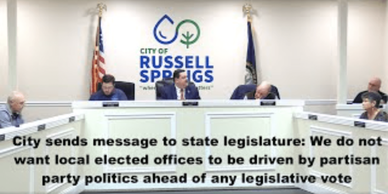Russell Springs City Council, February 9, 2023
