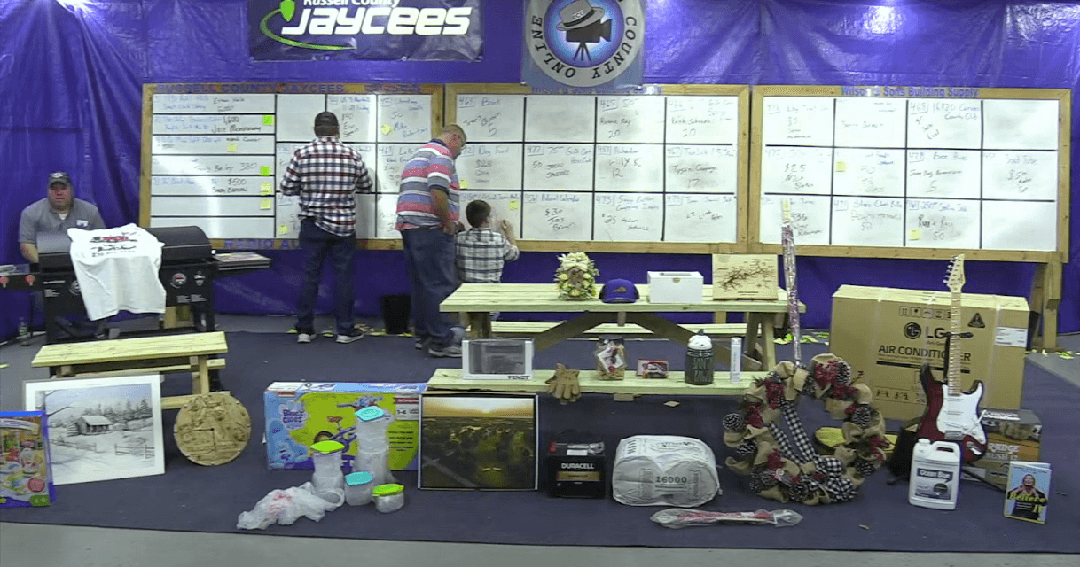 Day 2B 2023 Russell County Jaycees Toys for Tots Radio Auction on WJRS 104.9