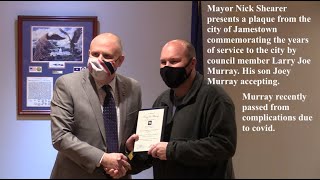 Jamestown City Council, Jan 21, 2021