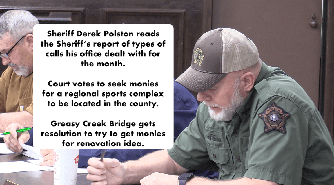 Russell County Fiscal Court, April 8, 2024