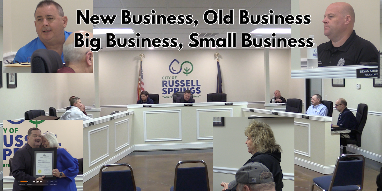 Russell Springs City Council, March 13, 2025