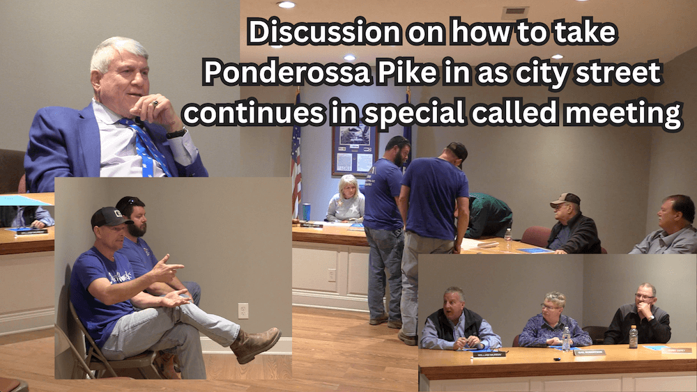 Jamestown City Council special called meeting, March 27, 2025