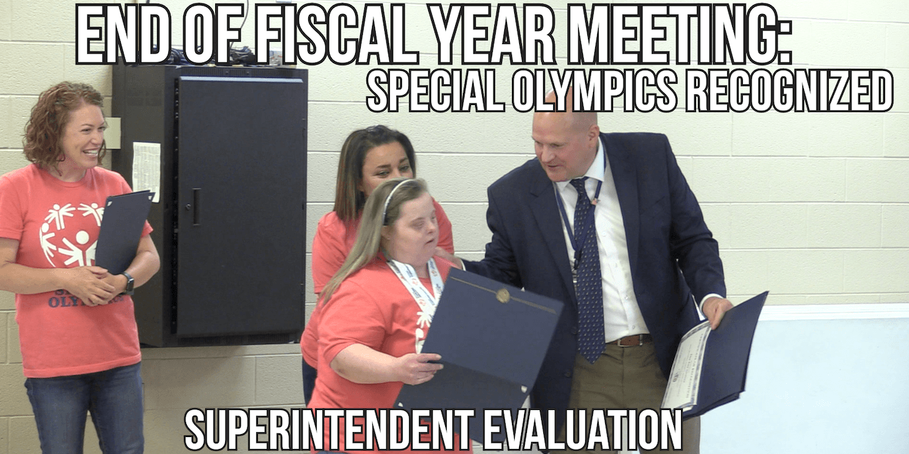 Russell County Board of Education – End of Fiscal Year Meeting, June 30, 2025