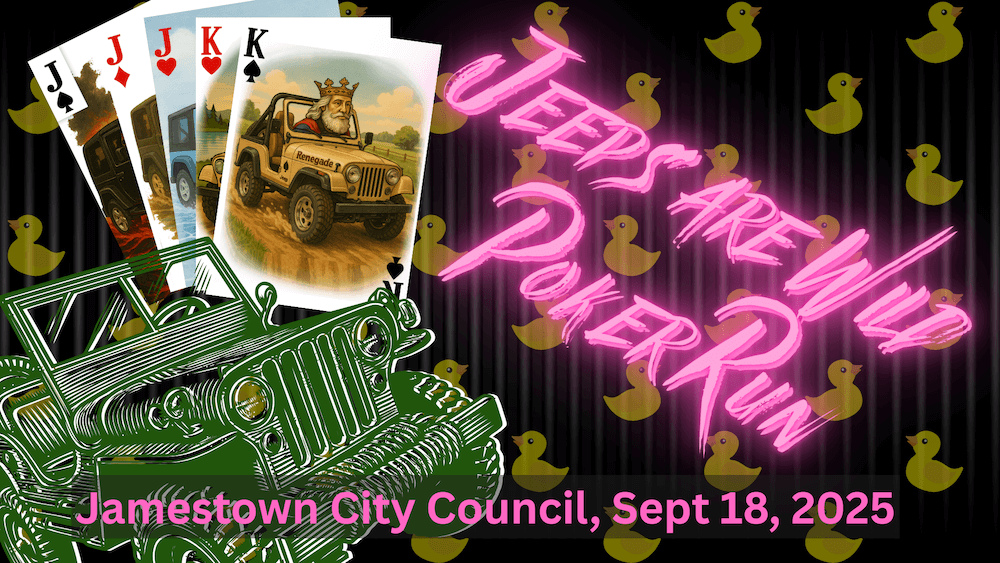 Jamestown City Council, September 18, 2025