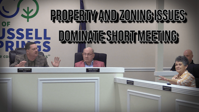 Russell Springs City Council, September 11, 2025