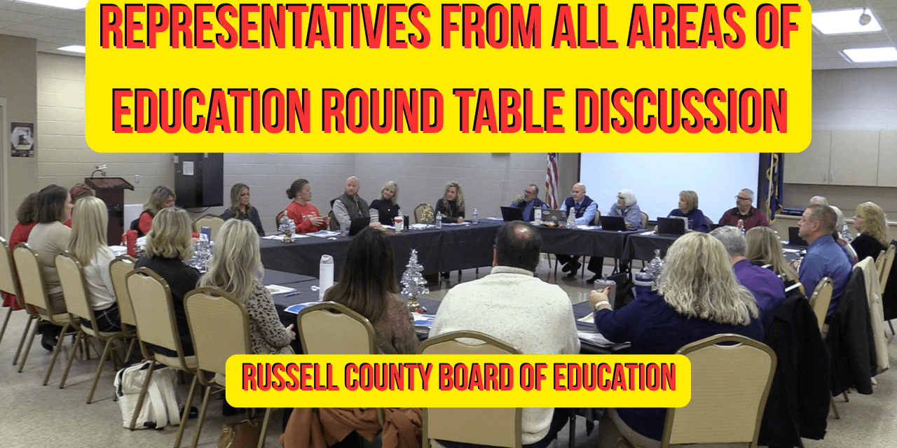 Russell County Board of Education – Special Called Meeting – December 9, 2025.