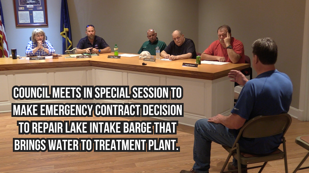 Jamestown City Council, Special Called Meeting, 31 March, 2026.