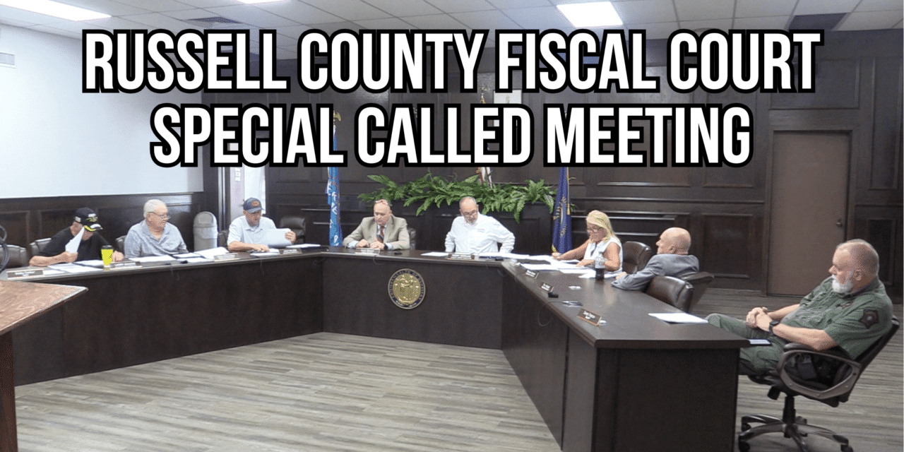 Russell County Fiscal Court SPECIAL CALLED MEETING, May 28, 2026