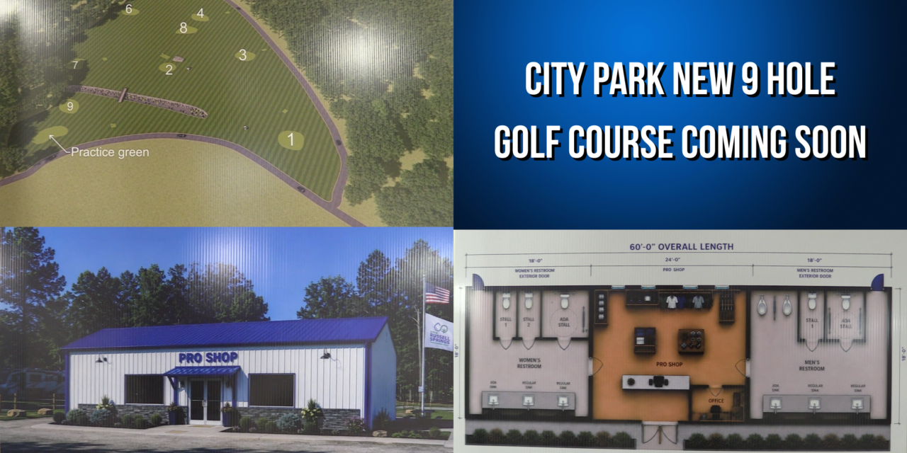 Golf Course At Russell Springs City Park. Russell Springs City Council, July 9, 2026