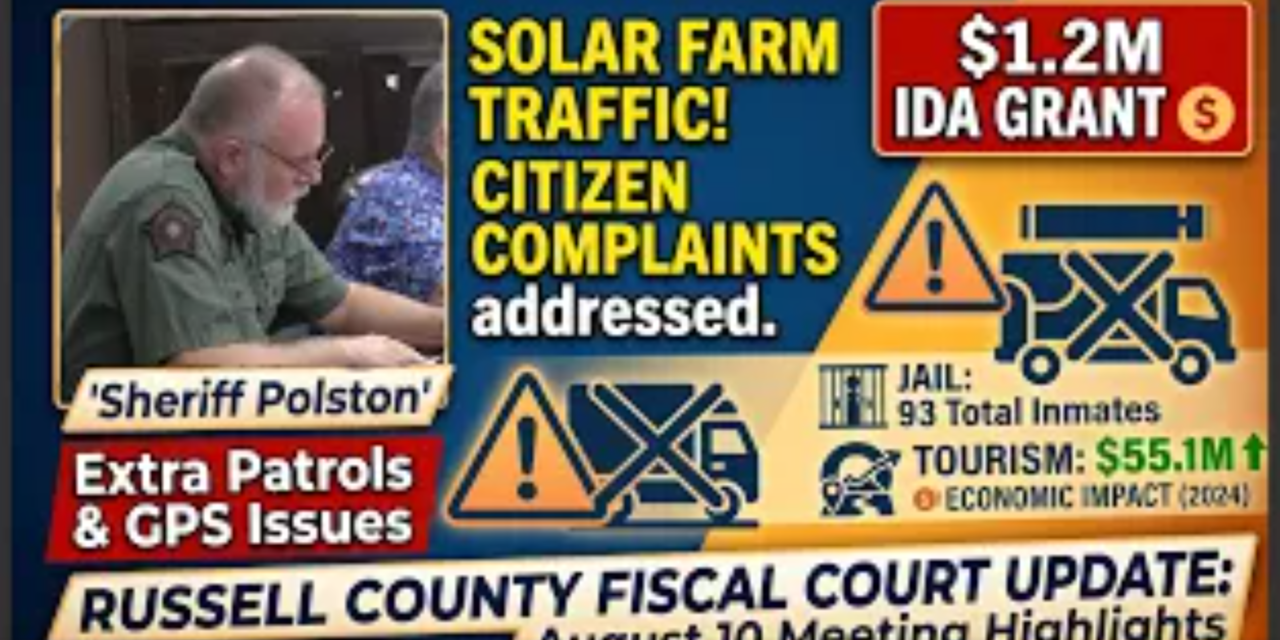 Russell County Fiscal Court, August 10, 2026