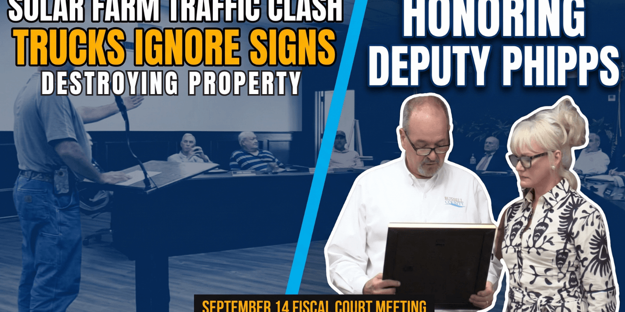Russell County Fiscal Court, Septemeber 14, 2026.
