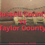 Football – Russell County Lakers Vs Taylor County Cardinals – September 18, 2026