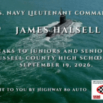 U.S. Navy Lieutenant Commander James Halsell talk for RCHS Juniors and Seniors – 18 Sept 2026