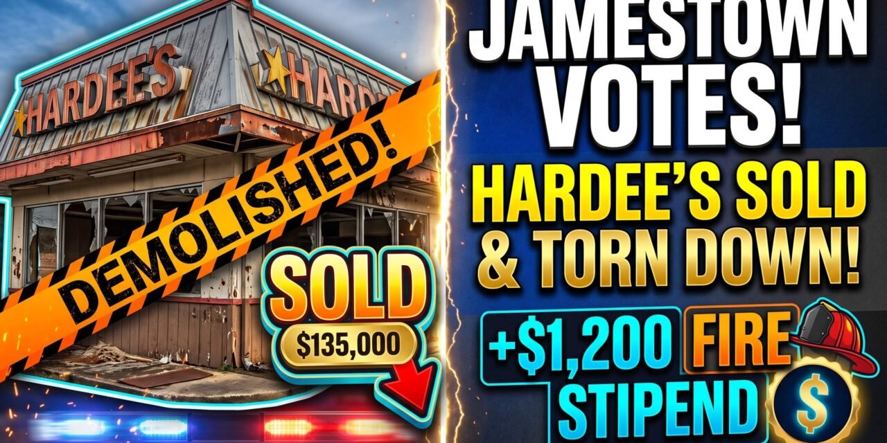 Jamestown City Council, October 15, 2026